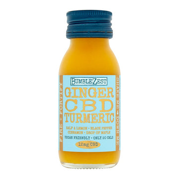 BUMBLE ZEST GINGER CBD TURMERIC 60ML